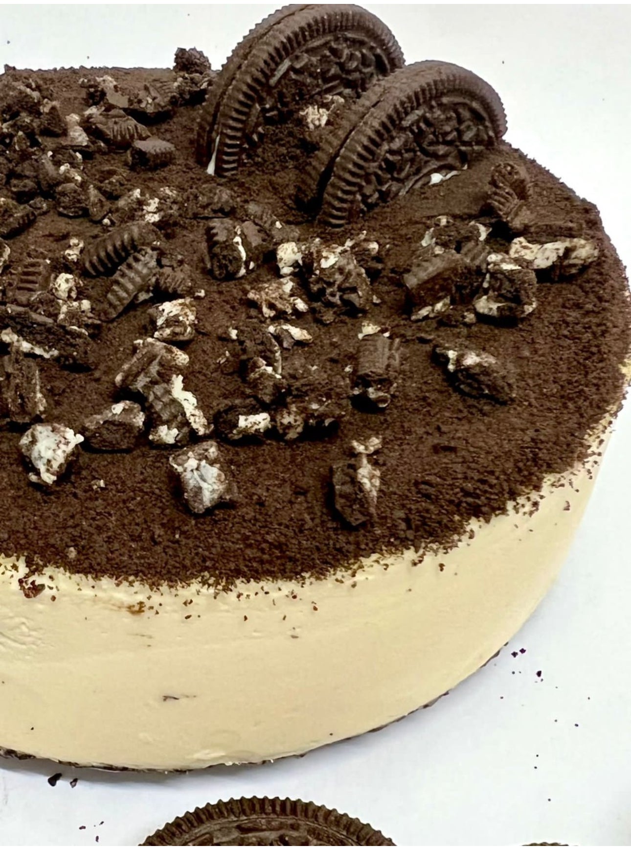 Cheesecake de Oreo