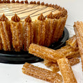 Cheesecake de Churros de Dulce de Leche