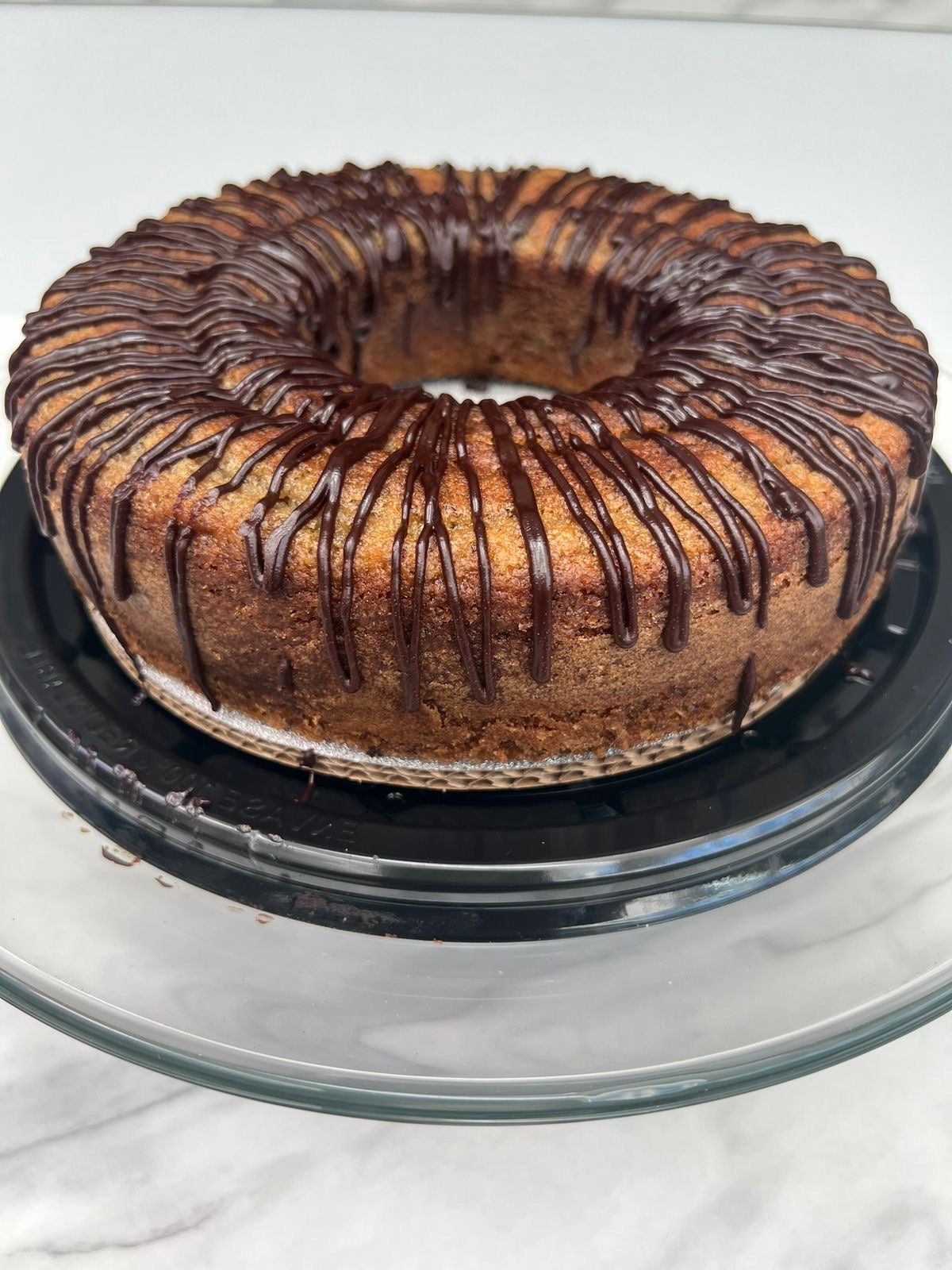 Panque de Plátano con Chocolate